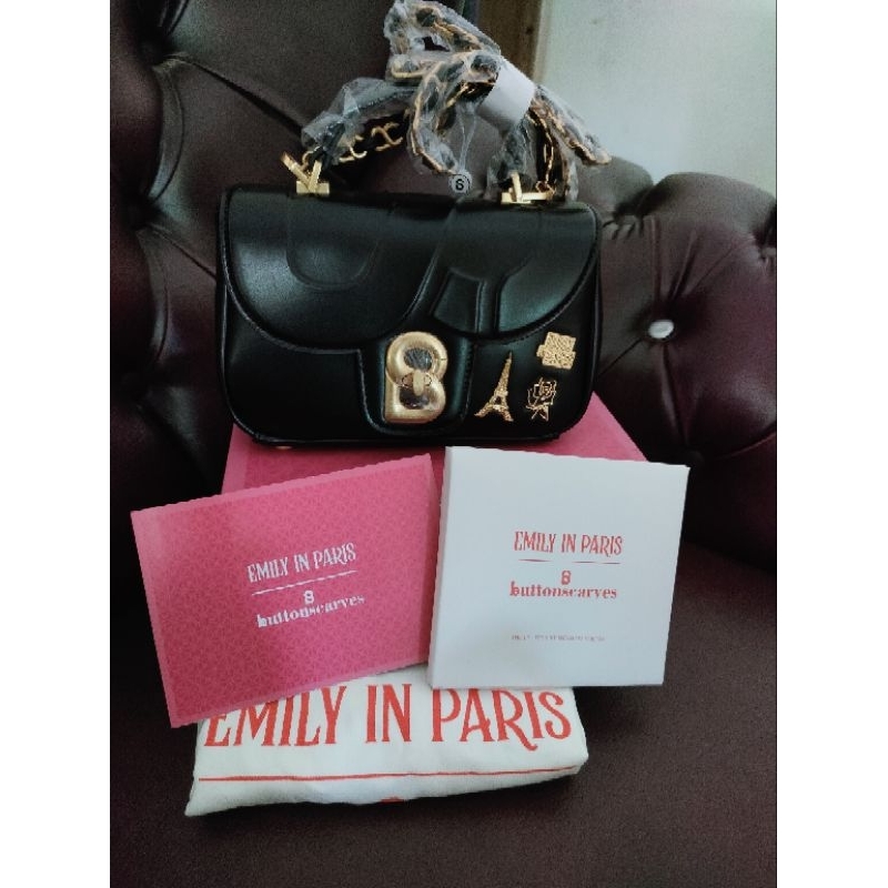 BUTTONSCARVES EMILY ALMA FLAP BAG IN PARIS