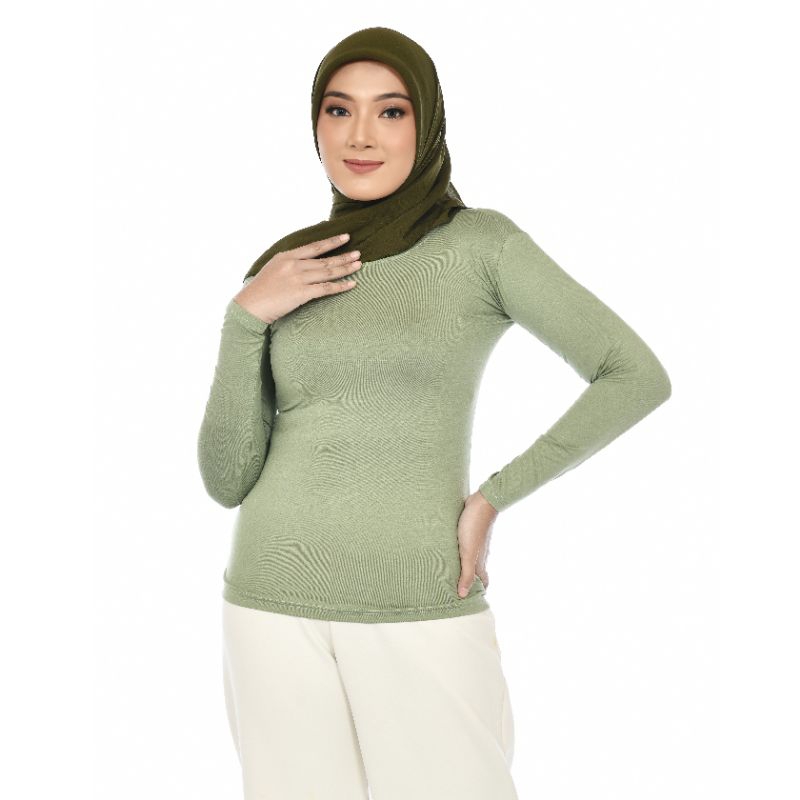 Original Adilla Manset baju kaos rayon premium kerah oblong | manset premium bahan kaos rayon all si