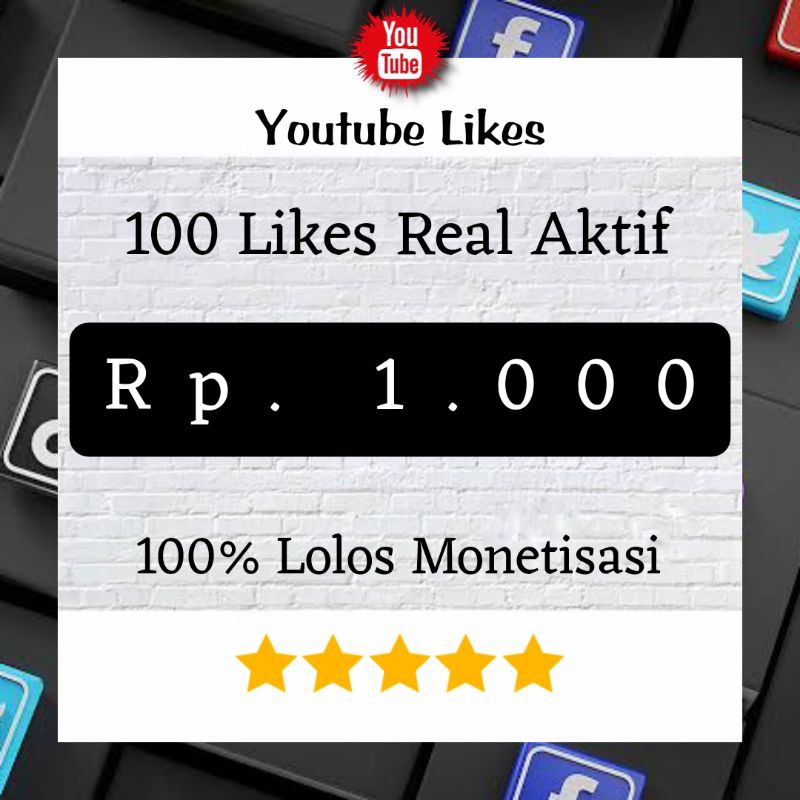 Like Youtube Permanen Aman Bergaransi