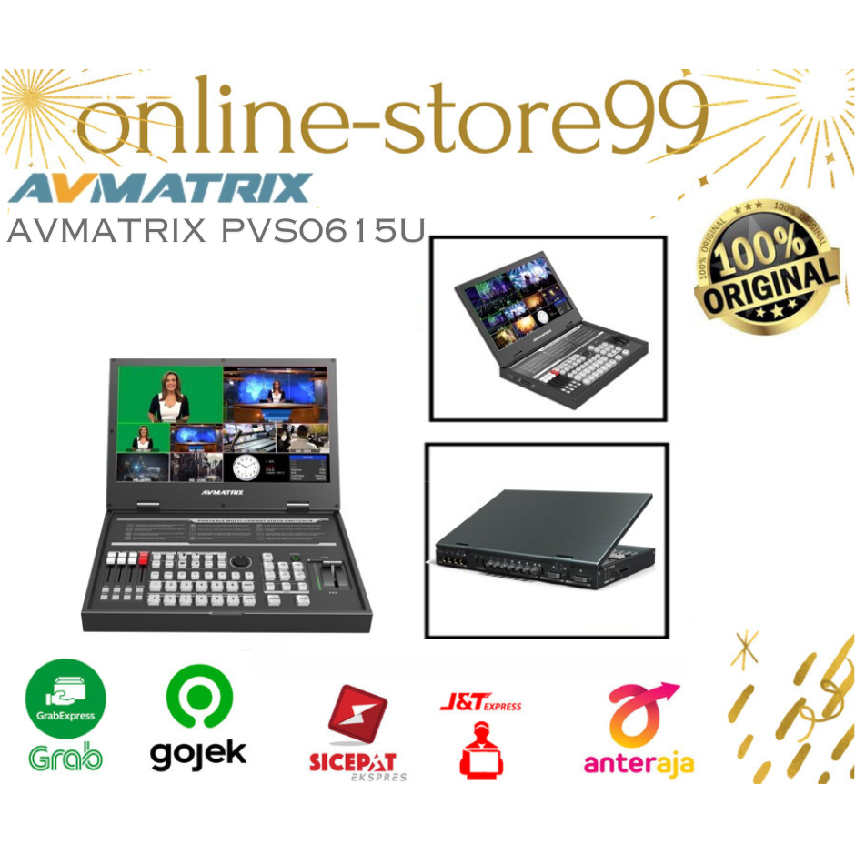 AVMATRIX PVS0615U Streaming video Mixer with Recorder original