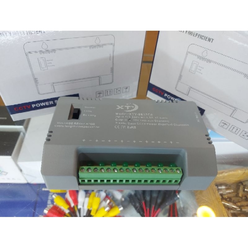 POWER SUPPLY CCTV 4CHANNEL 8CHANNEL SWITCHING PSU CCTV