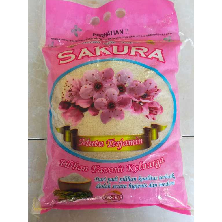 

Beras Lokal Cap SAKURA 5kg