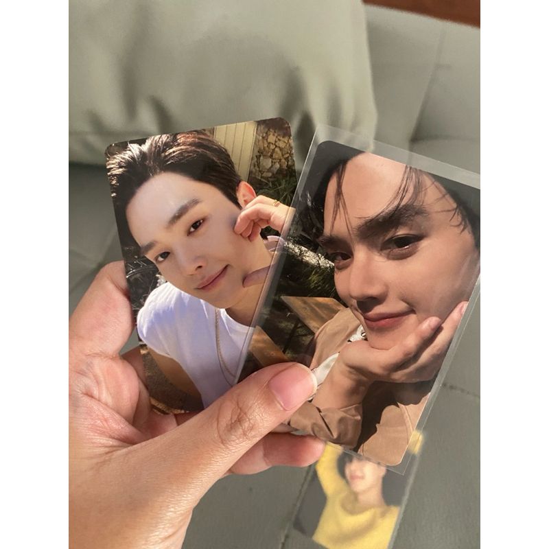 sg 2023 pc photocard season greeting seasons greetings song kang official photocard double sided pob