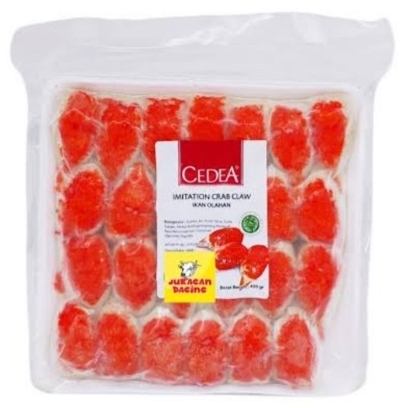 

Cedea Crab Claw | Berat 450g