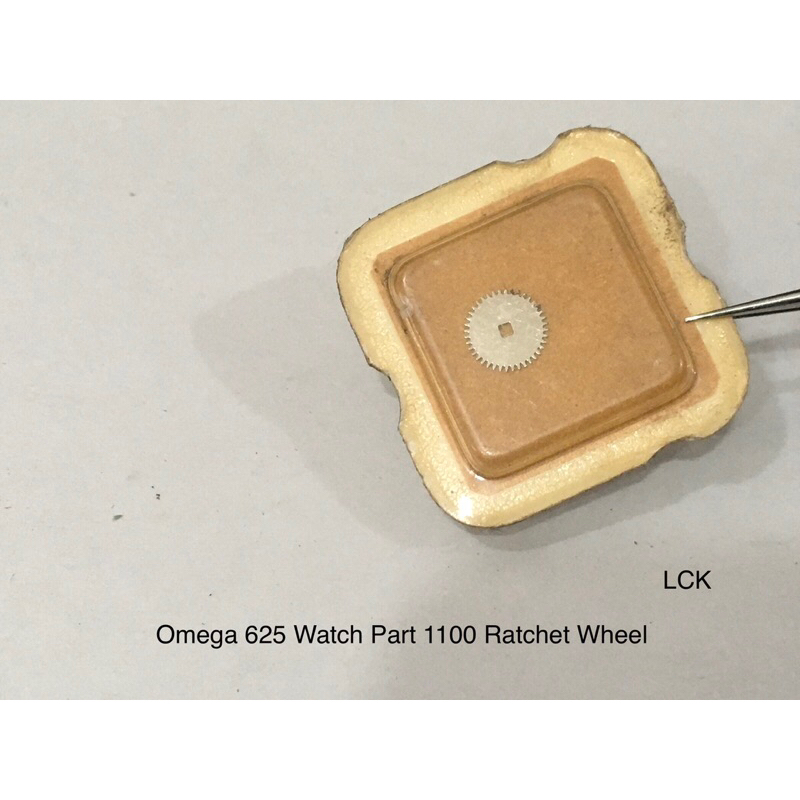 Omega 625 Watch Part 1100 Ratchet Wheel / Omega 625 Part 1100 untuk Mesin Jam Tangan bagian Roda Rat