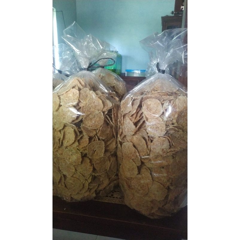 

KERIPIK TEMPE GURIH 1Kg Makanan Ringan keripik tempe ori
