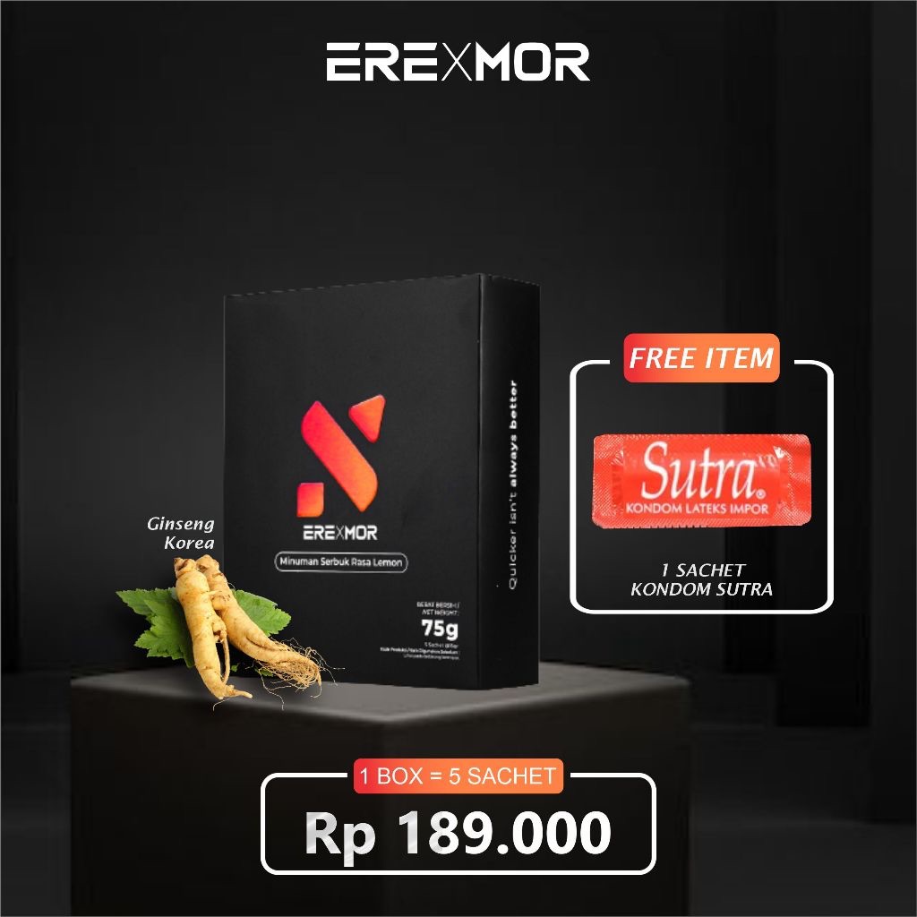 EREXMOR - Minuman Stamina Pria Obat Kuat cowok mykoleksi
