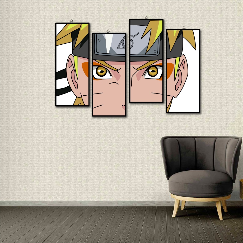 Hiasan Dinding 1 Set Anime Naruto rajadekorofficial