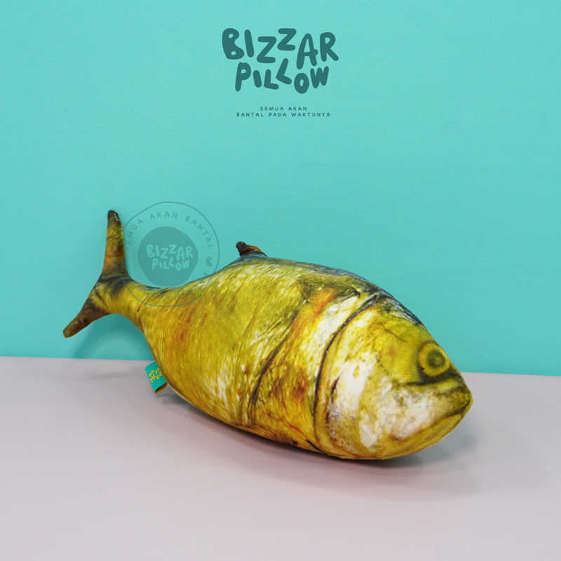 Bizzarpillow Bantal Ikan Asin Size M BZ070