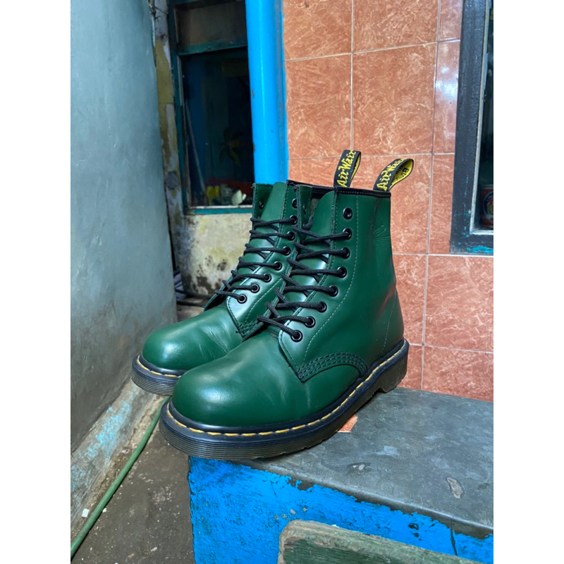 Dr Martens 1460 Green Smooth
