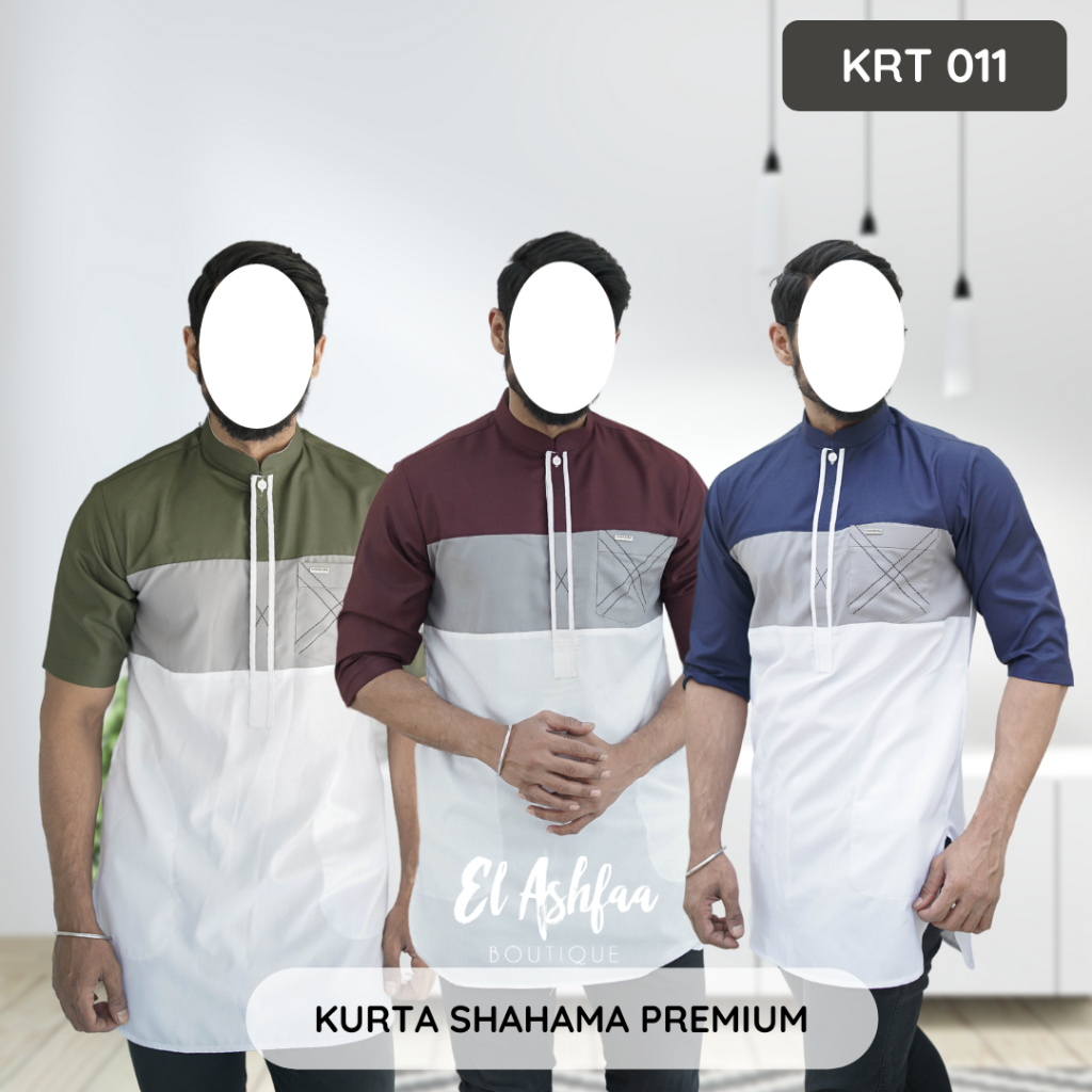 Kurta by Shahama| | Atasan Muslim Pria | Kurta Shahama KRT-011