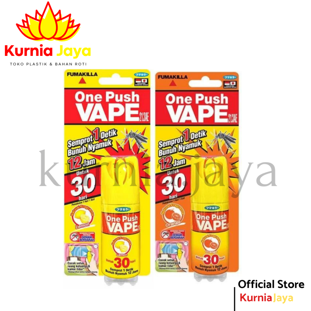 [ VAPE ] Obat Nyamuk One Push 30 hari