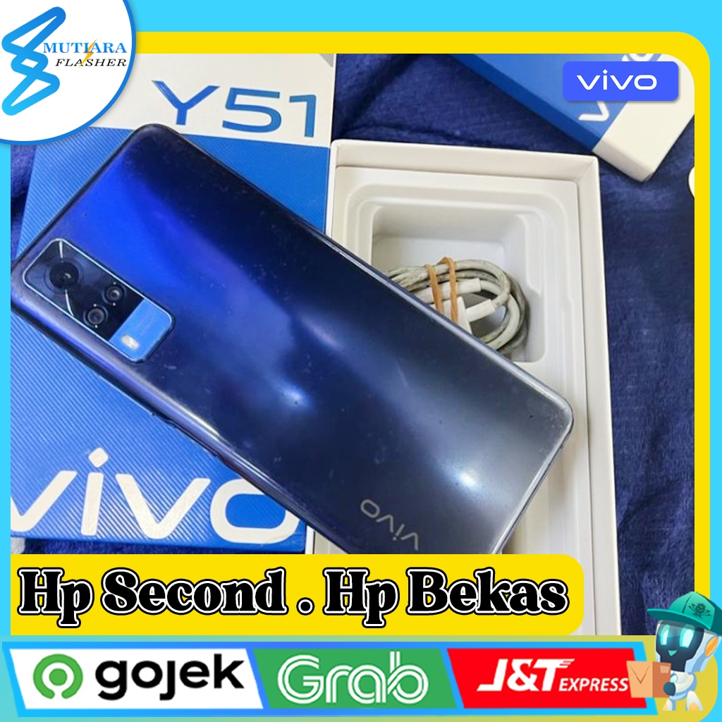 Vivo Y51 | Y51A Ram 8 Rom 128GB Second Original