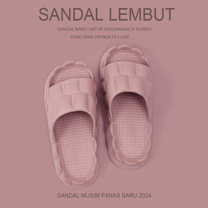 Sendal Wanita Karet Jelly Empuk Sandal Wanita Jepit Jelly Wedges Korea Style Terbaru Sandal wanita R