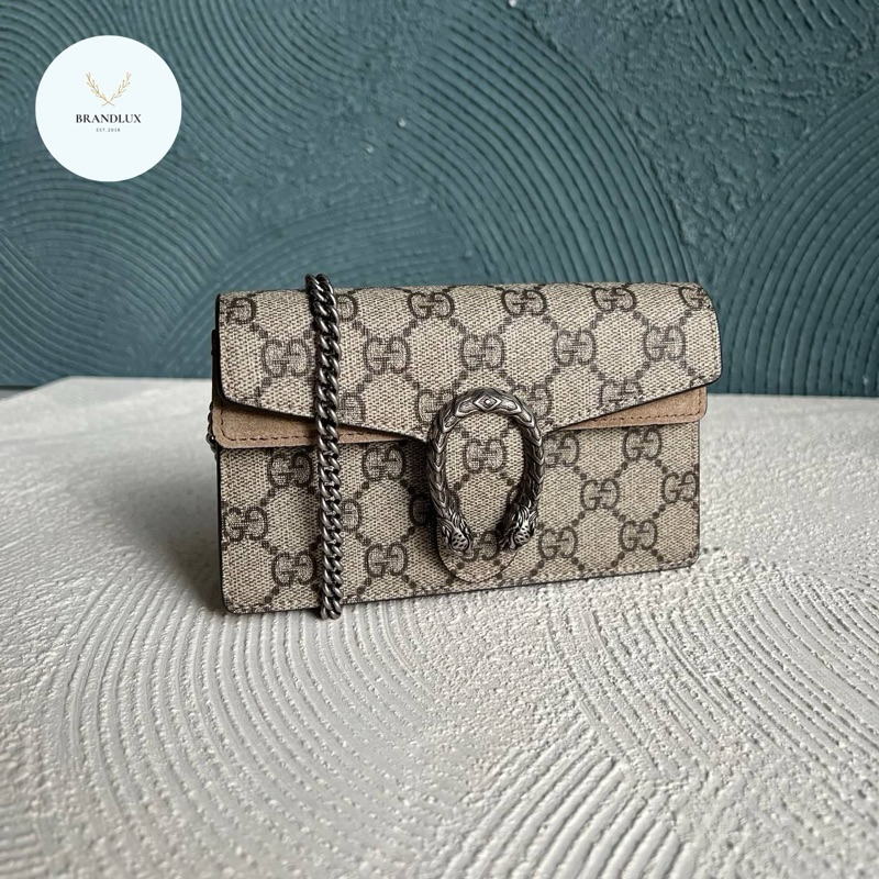 Gucci dionysus GG supreme supermini bag