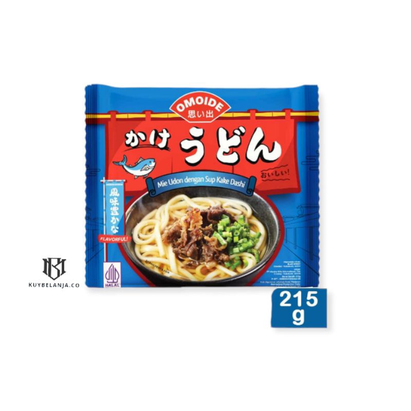

omoide Kake udon Mie jepang 215 gr