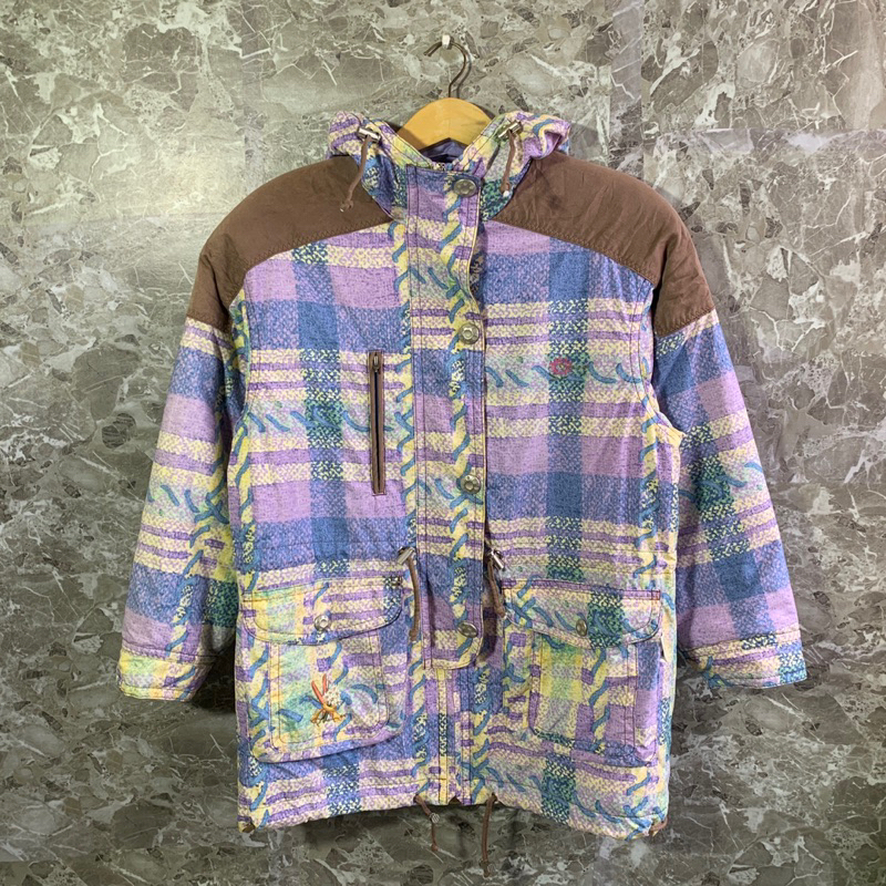 Jacket vintage snowboard puffer outdoor racing descente