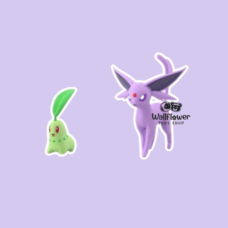 Figure Pokemon Bandai Scale World Original - Chikorita Espeon