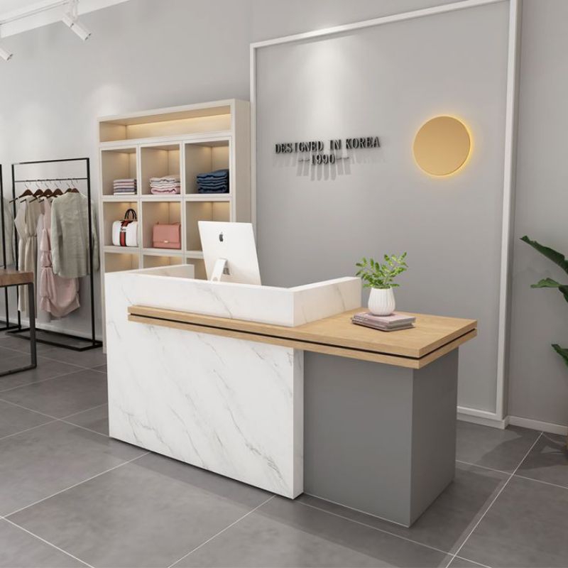 PEMBAYARAN MEJA KASIR TOKO MINIMALIS