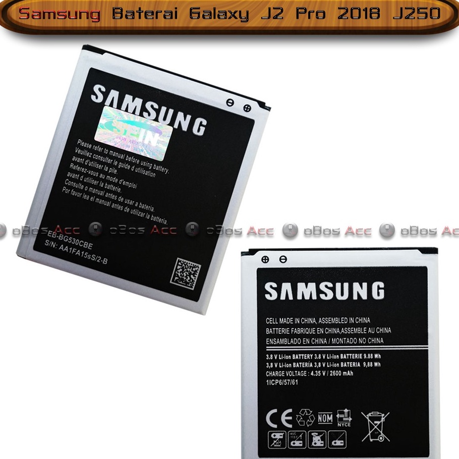 88 Baterai Samsung Galaxy J2 Pro 218 J25 Original Batre Batrai HP