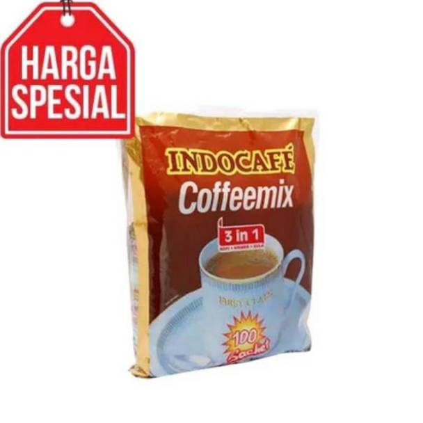 

COD TERMURAH Indocafe Coffeemix 3 in 1 1 sachet 2 gr