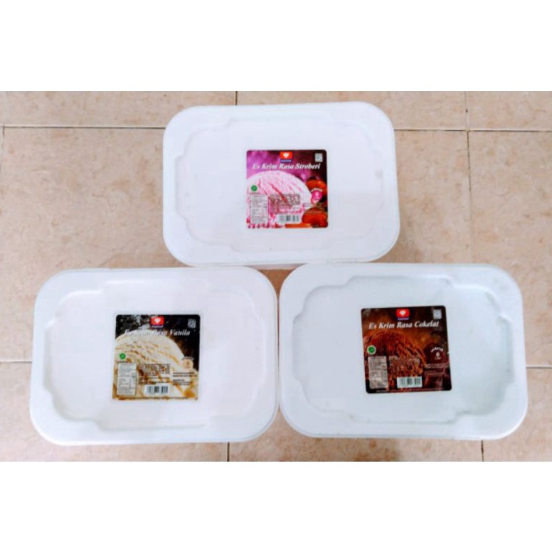 

XPRESS Ice Cream Diamond 8 liter Vanilla Coklat Strawberry