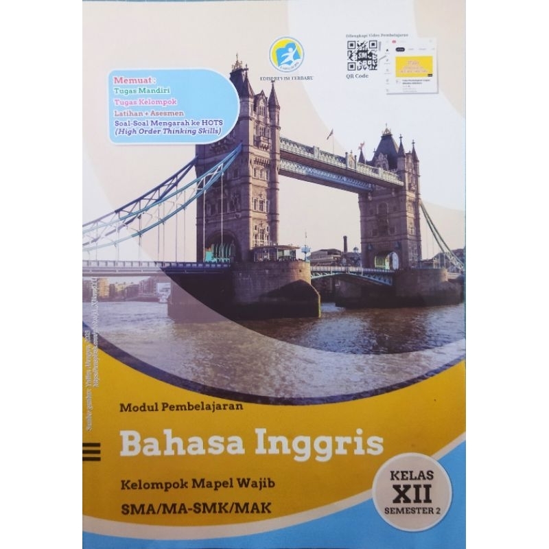 LKS BAHASA INGGRIS SMA Kelas 12 XII semester 2 l k13