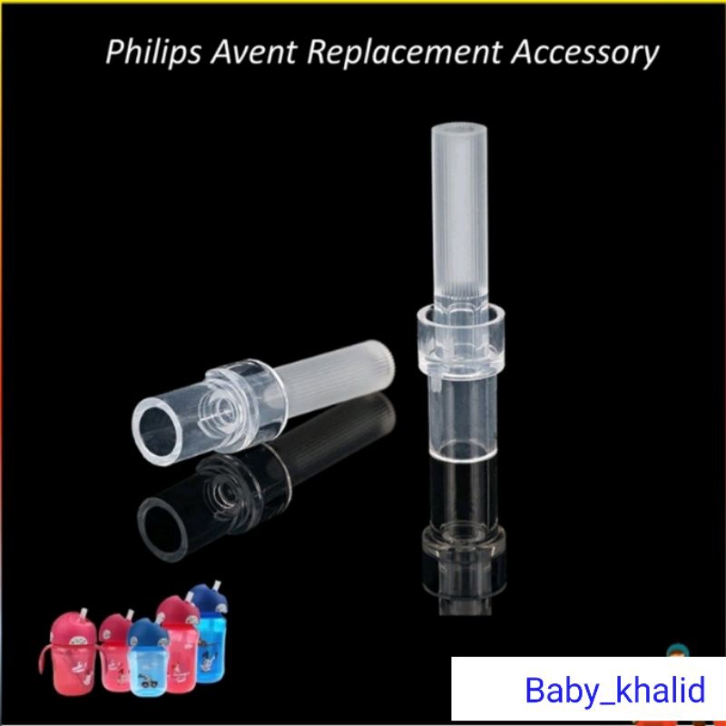 Sedotan Pengganti Botol Minum Avent Straw Cup