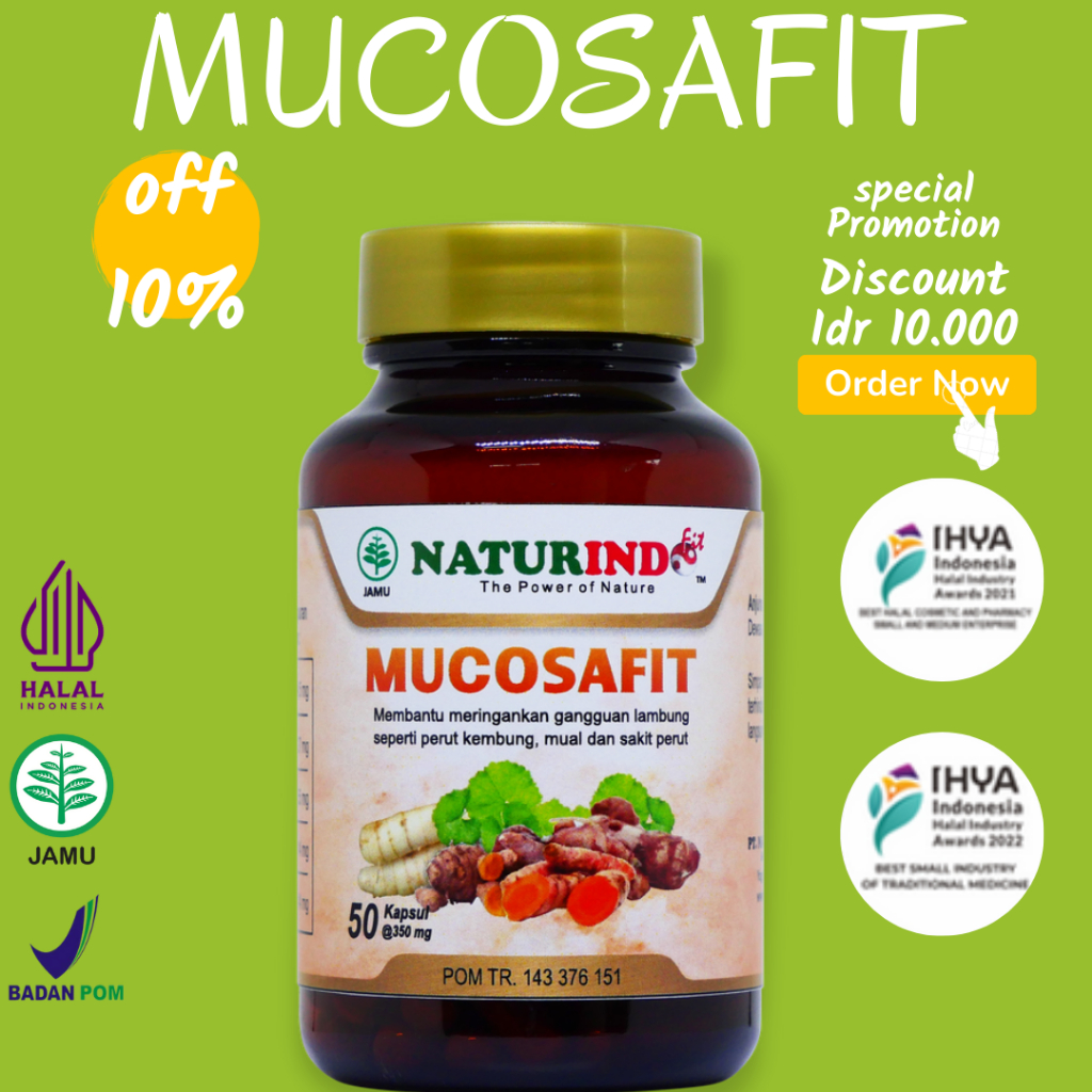 MUCOSAFIT Herbal Alami NATURINDO