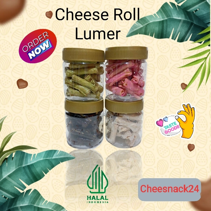 

Cheese Roll Lumer lezat - Kemasan Toples