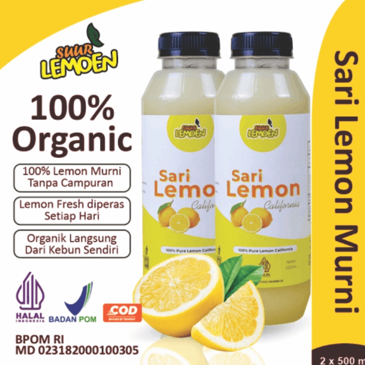 

Super Promo 1 Liter Fresh Sari Lemon Murni Jus Untuk Diet Pelangsing Badan Detox Alami Dengan Bahan Lemon California by Suur Lemoen ID Best