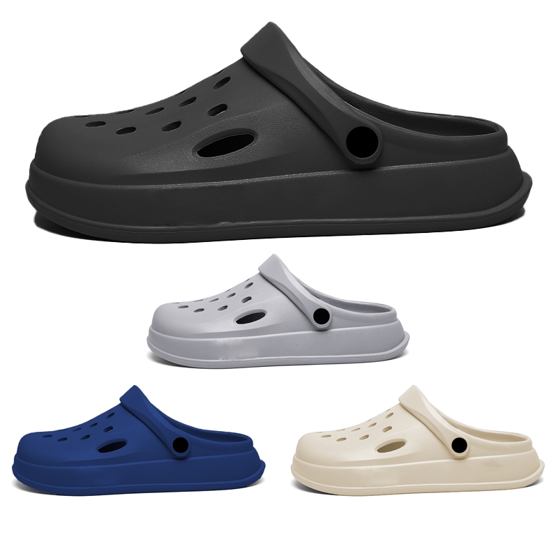 KOMIN Sandal Pria Sendal kodok Sandal Baim Casual Premium Eva Sendal Selop Sandal Cowok Slop Medis E