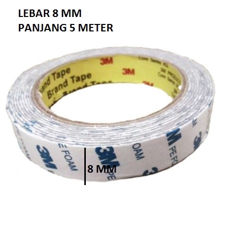 

Termurah doue tape lem bolak balik pe foam 3M
