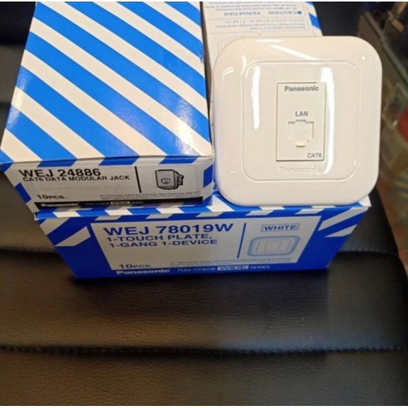 STOP KONTAK DATA / OUTLET DATA CAT 6 PANASONIC
