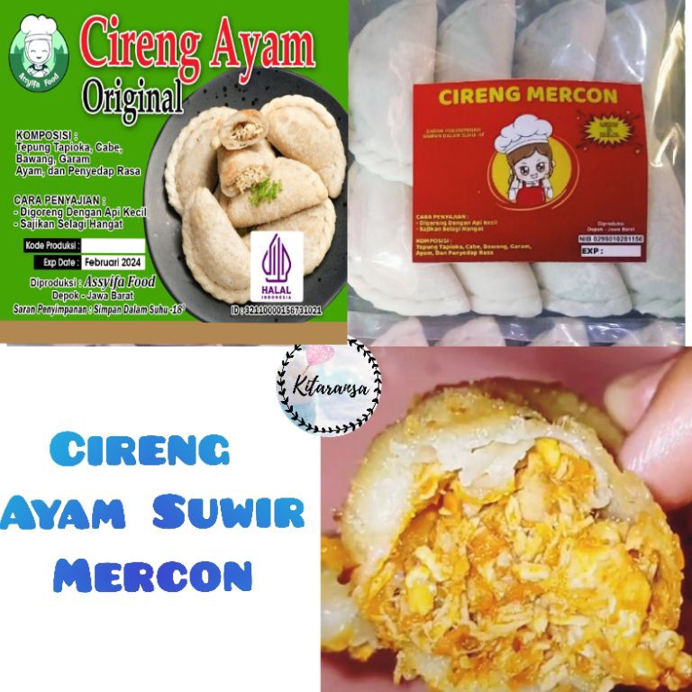 

BAYAR DITEMPAT Cireng Ayam Suwir MerconCireng MerconCireng