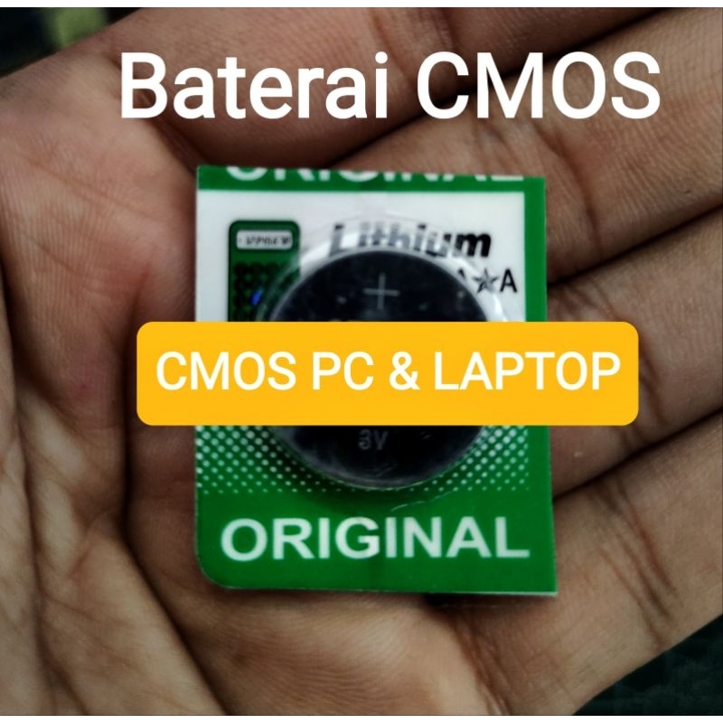 Baterai CMOS Batre CMOS Laptop PC Komputer berkualitas Bergaransi
