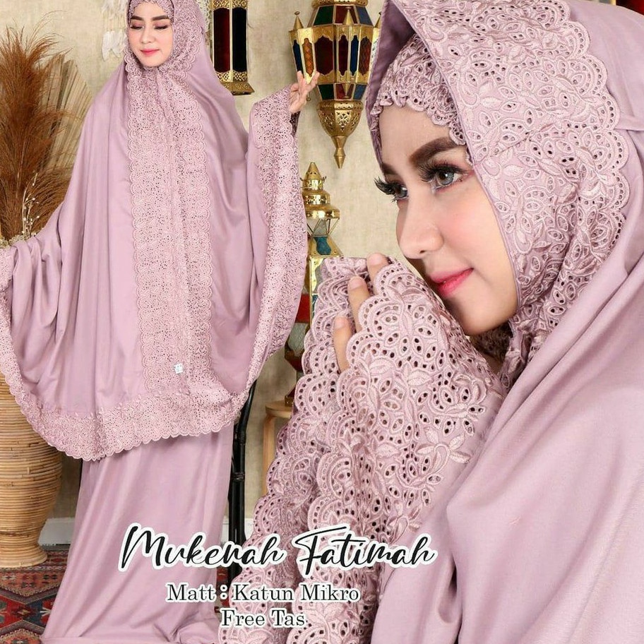 MUKENA DEWASA FATIMAH KHADIJAH MUKENA KHADIJAH SYAHRINI Mukena Fatimah Khadijah BISA CODSALE