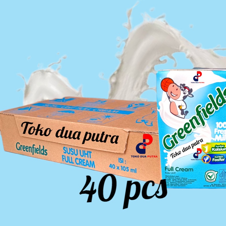 

Ready Stok Susu Greenfields 15 ml 1 dus X 4 psc greenfields 15 ml x 4 pcs