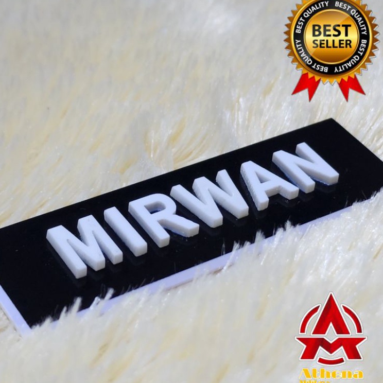 

Stock Banyak Name Tag Timbul Papan Nama Timbul max huruf