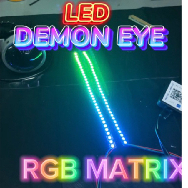 LED DEMON EYE RGB MATRIX