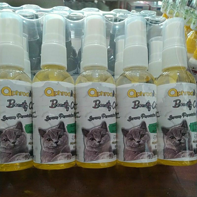 Aphrodite serum bulu vitamin bulu kucing 60ml spray
