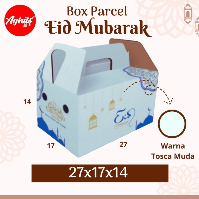 

Box Jinjing Parcel Eid Mubarak 27x17x14