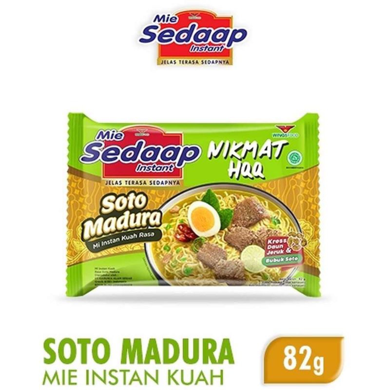 

Sedaap Mie Mie Instant Soto Madura 82G