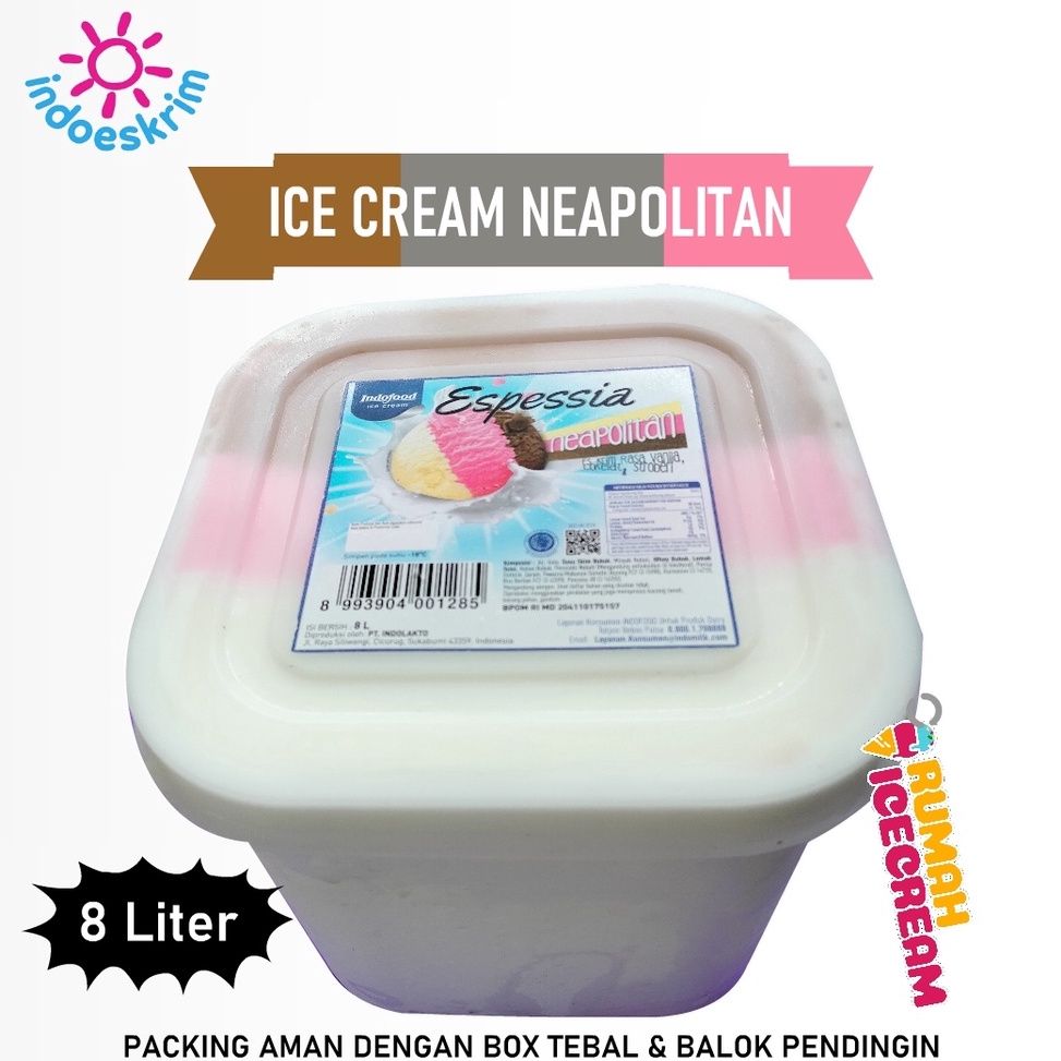 

PROMO ALE Es Krim IndoEskrim 8Liter