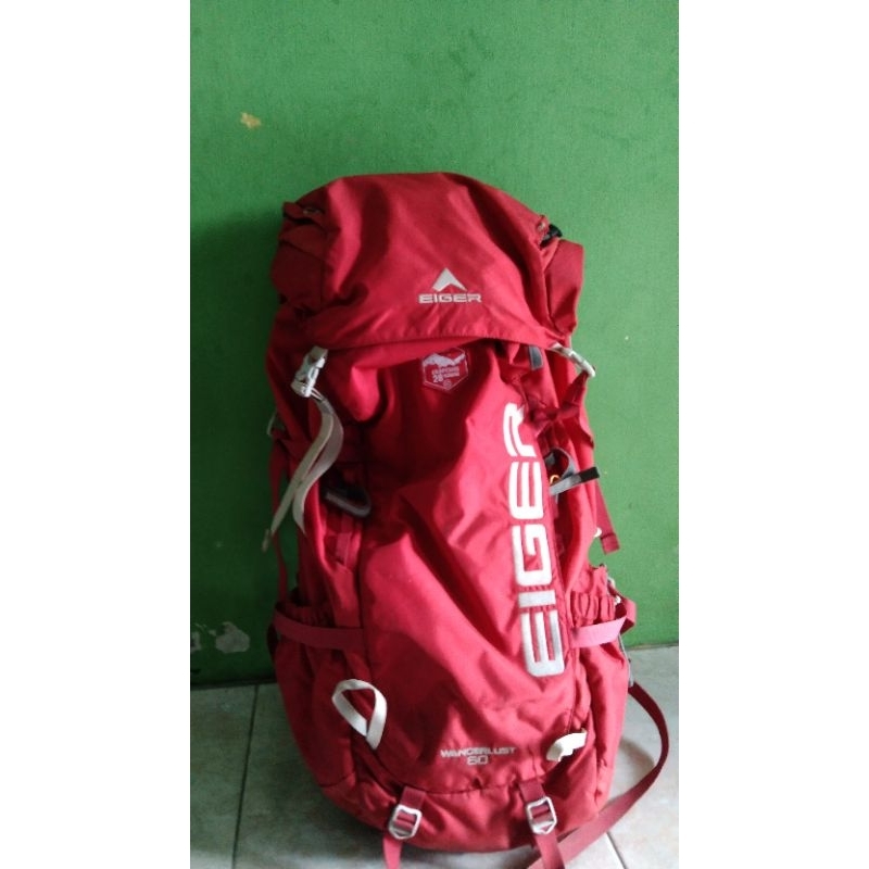 EIGER WONDERLUST 60 L RED