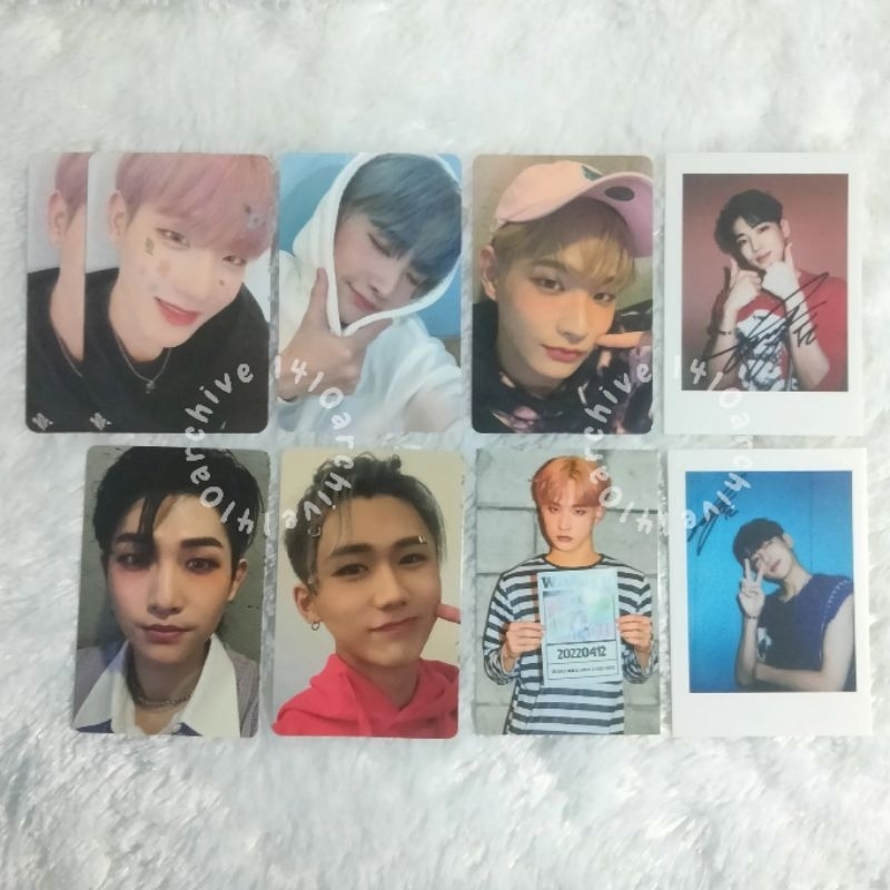 DKZ PHOTOCARD POLA JAECHAN GISEOK JEONGHYEONG SEHYEON MAUM CUPID [UBAH KE JNE]