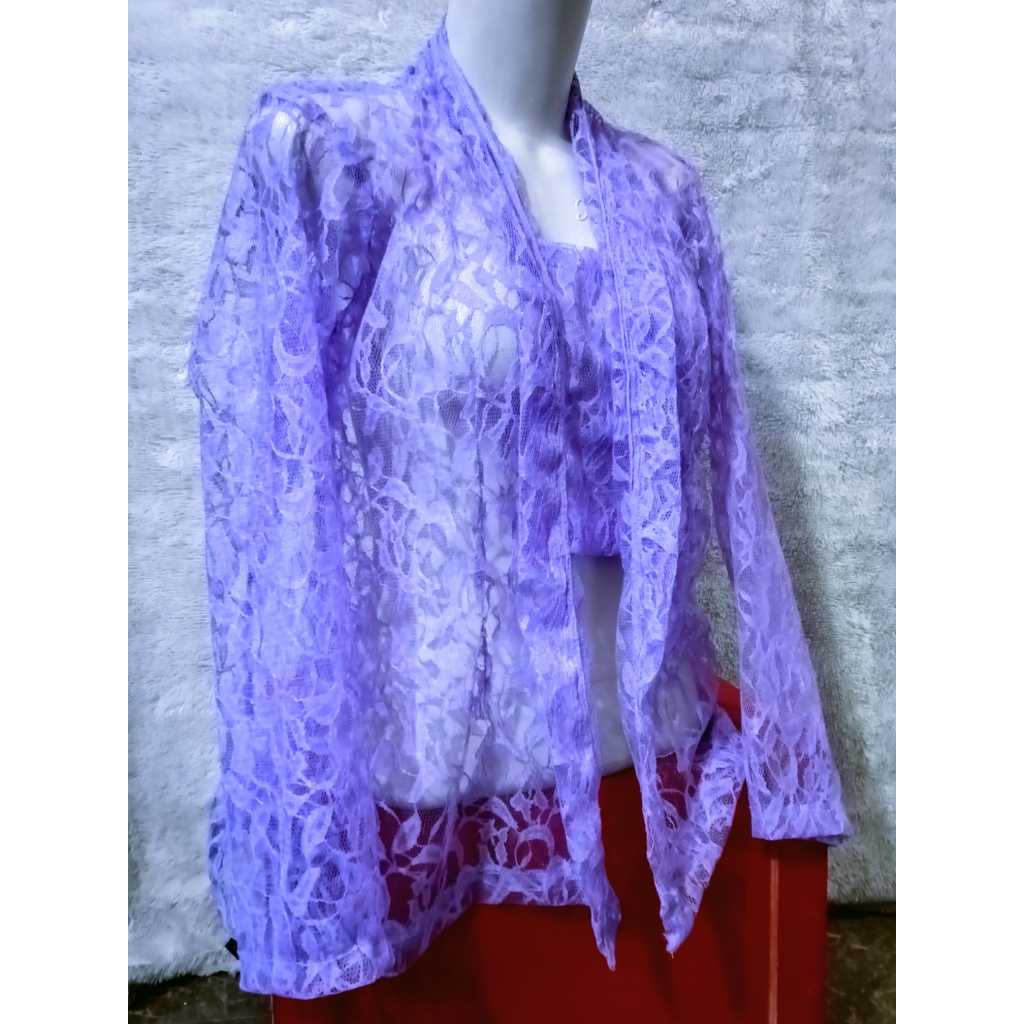 kebaya nenek kutubaru burkat bali sofia terlaris termurah/PROMO atasan kebaya wisuda bahan burkat ta