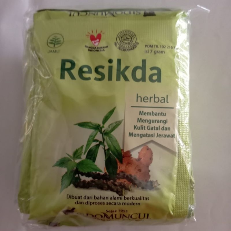 

JAMU RESIKDA SIDOMUNCUL SERBUK ISI 1PAK 10 SACHET