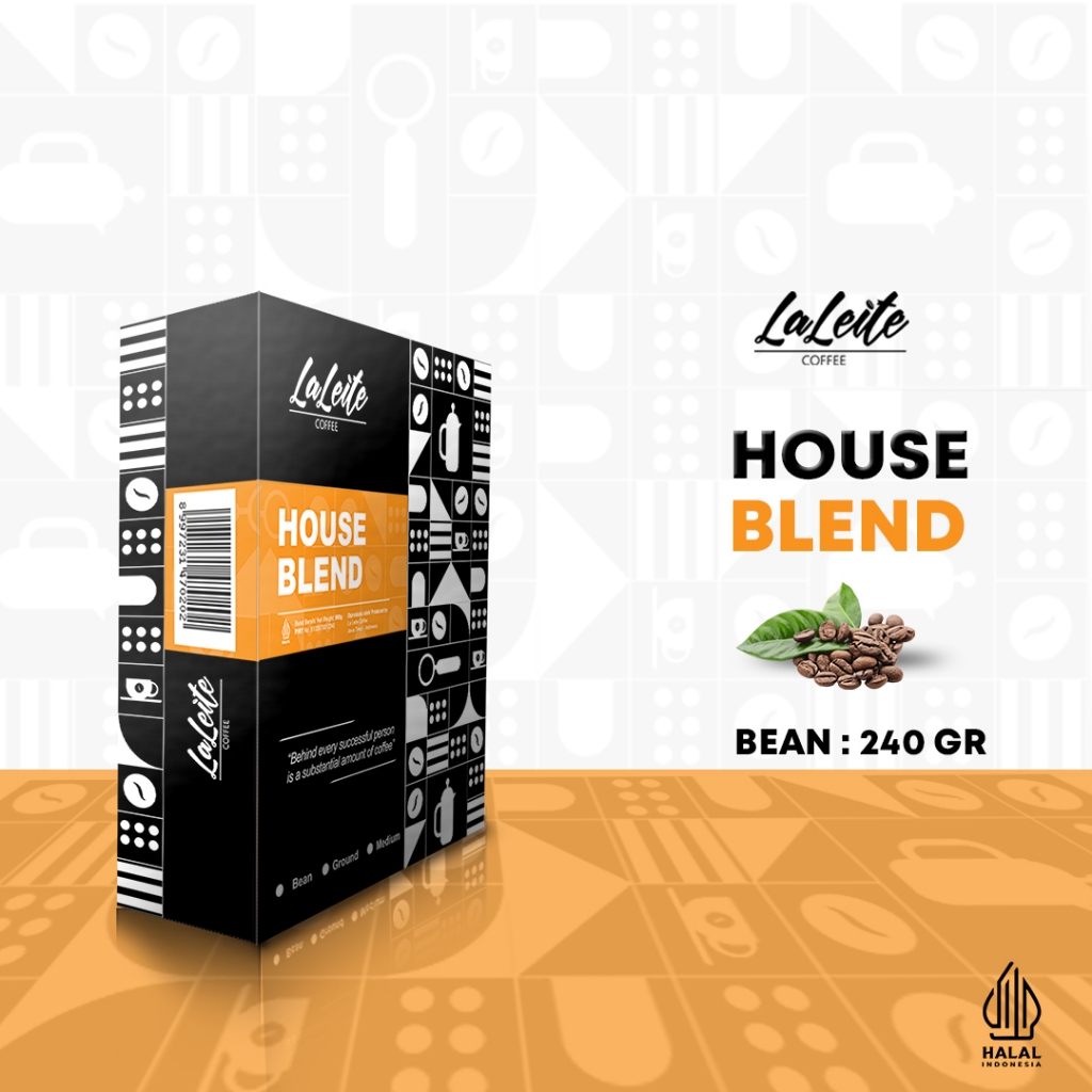 

Kopi House Blend 240g - Roastedbean (biji sangrai)