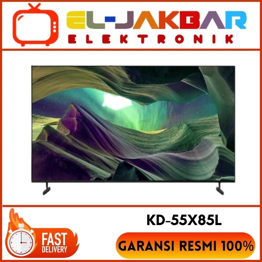 Sony Bravia X85L 55 Inch Sony KD-55X85L Google TV 4K HDR Dolby Atmos